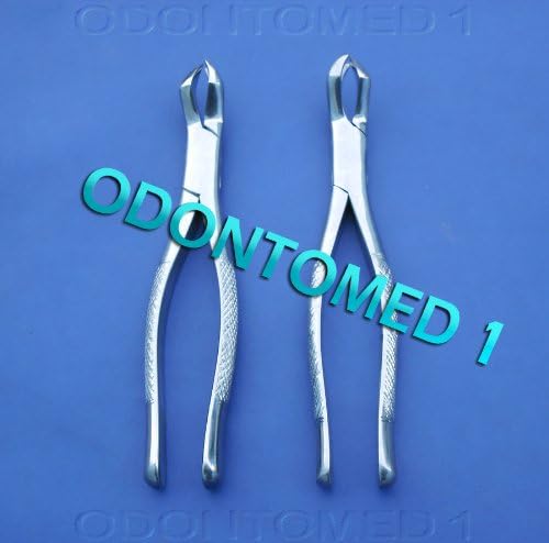2 Dental Surgery Tooth Extracting Forceps # 88 L & 88 R