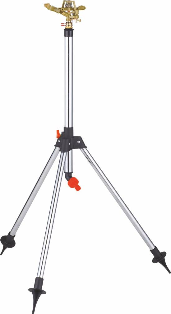 Ramp e Smart RT1357 Pulse Sprinkler on Tripod Orange Green