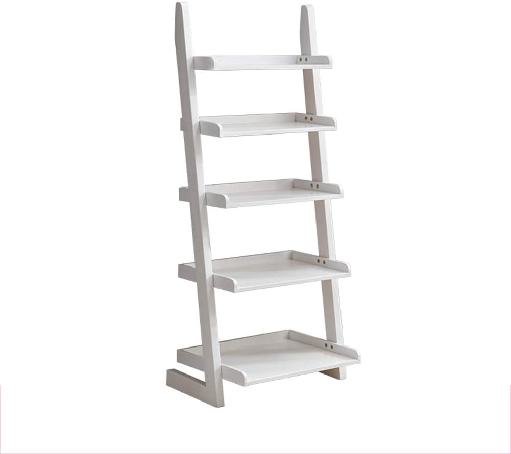 Amazon Com Wood Storage Shelves Trapezoid Bookshelf Bookcase