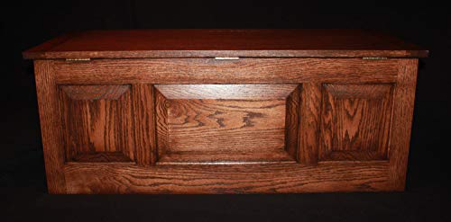 Twin Size Oak Hope Chest Gift lined in cedar