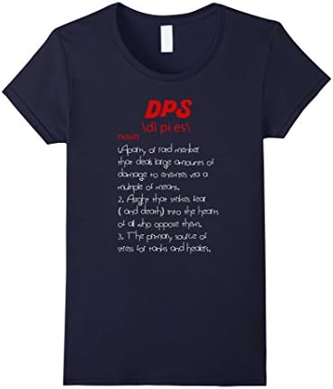 Women's DPS Shirt Wow Funny Definition XL Navy
