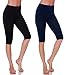 Emmalise Women's Capri 17 in Knee Length Bermuda Seamless Legging