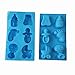 Yunko Baby Shower Party Pan Bear Carriages Bottle Feet Bear Silicone Soap Chocolate Cake Cookie Mold Pudding Jelly Mold,Assorted colors