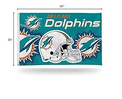 Rico Industries NFL Miami Dolphins Helmet 3-Foot by