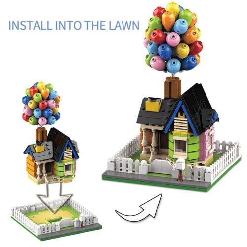 635 pcs Up Balloon House Building Kit,Upgrade Creative Building Block