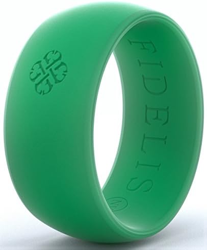 Silicone Wedding Ring 8.7 mm wide Silicone Band for Men and Women with an Active Lifestyle by FIDELIS nv. Safe silicone wedding ring . Enjoy Amazing silicone wedding bands of jewelry!