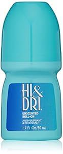 Image of Revlon Hi & Dri Roll-On Anti-Perspirant Unscented, 1.7 Ounce