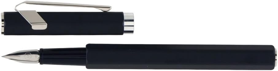 Caran d-Ache Fountain Pen Metal 849 Black Spring EF