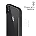 Caseology Coastline for Apple iPhone Xs Case (2018) / for iPhone X Case (2017) - Slim & Transparent - Gray
