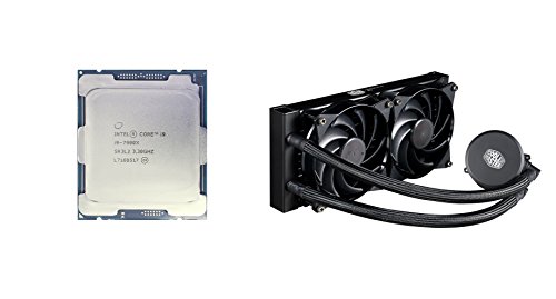Intel Core i9-7900X Processor Bundle (2 Items):Intel Core i9-7900X Processor and Masterliquid 240 All-In-One Cpu Liquid Cooler With Dual Chamber Pump