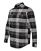 Burnside Mens Long Sleeve Button Down Flannel Shirt B8210