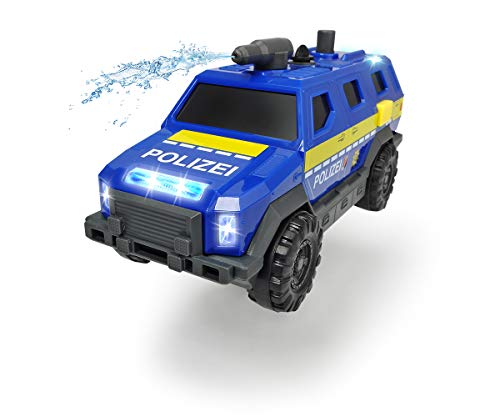 Dickie Toys 203713009 Special Forces, Spezialeinheit, SUV, Truck, Polizeiauto mit Funktionen, Sondereinheit, 1:32, blau…