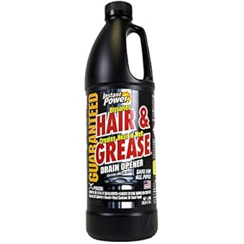 Instant Power 1969 Hair and Grease Drain Opener, 1 l, Liquid