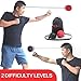 Boxing Reflex Ball | 2 Difficulty Level Boxing Ball with a head band | Enhance Speed Training | Fight Ball attached to string | Perfect for Agility | Learned aimed punches with Best Boxing Equipment