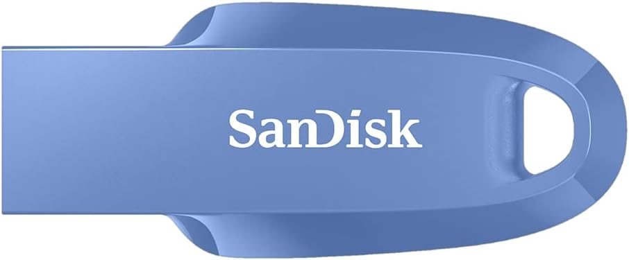SanDisk 64GB Ultra Curve USB 3.2 Flash Drive Memory Stick Up to 100MB/s Navy