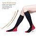 Compression Socks for Men and Women (Red, XXL)