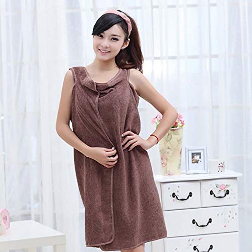 Bademantel-Badetuch-gross-Damen-Lang-Kleid-Strand-Wickelkleid-Bademantel-Handtuch-Reise-Spa-Schwimmen-Grosse-150-80cm-Bademantel