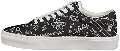 Scientific Method formula Women's Fashion Sneakers Low-top Casual Plate Shoes