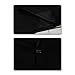 YUNCLOS Mens Slim Fit Casual One Button Notched Lapel Blazer Jacket, Black, Medium