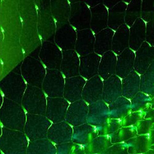 Net Light Elf Outdoor Light String, Mesh LED Tree Light Christmas Light, with Remote Control，6X4M Green