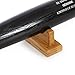 CYPRESS SUNRISE Baseball Bat Display Case Desk Table Mantel Mount Horizontal Rack Brackets Hanger Holder I Bamboo Finish I Protective Felt I Hidden Hardware Included I Easy Installation