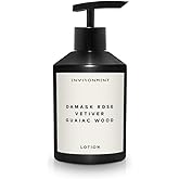 ENVIRONMENT Inspired by 5-Star Resort FMT Lotion, 300ml Luxury Scented Lotion (Damask Rose | Vetiver | Guaiac Wood) Bathroom Luxury, Men & Women High-End Body Lotion, Hand Cream, Dry Skin Treatment