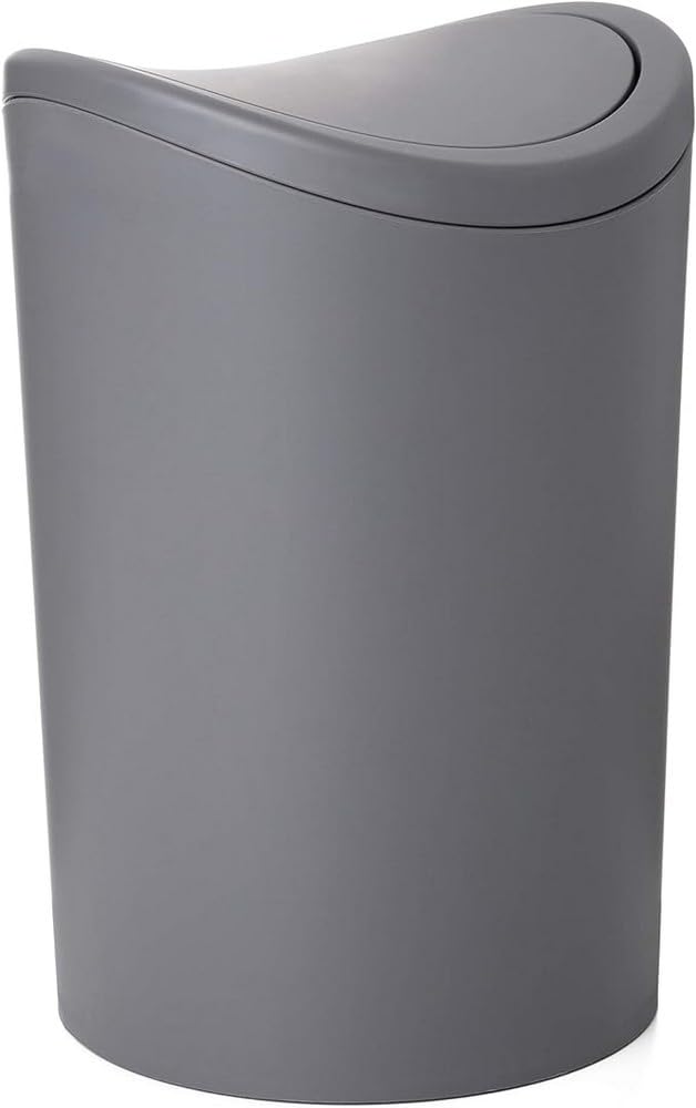 TATAY Bath Bucket, Polypropylene, Grey, 6L