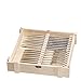 Bruntmor, CRUX Royal 18/10 Stainless Steel 16-piece Steak Knife set Wooden Gift Box