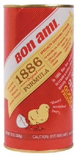 Bon Ami 1886 Formula - 12 oz (Pack of 4)