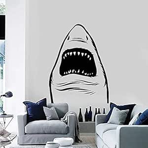 Pegatinas de pared de animales tiburón océano estilo temático