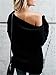 Geckatte Women's Oversized Sweater Off The Shoulder Pullover Knitted Sweaters