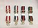 Seearay Crossbody Bag Strap Replacement Handbags Strap Universal Purse Guitar Strap Adjustable Shoulder Strap (Green+Red)
