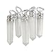 1 (ONE) Selenite Pendant with Silver Plated Bail- Pencil Point Pendant RP Exclusive COA (AM2B12-08)