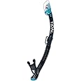 Pro Shot Tidal Dry Snorkel, Lightweight, Easy Breathing, for Snorkelling, Scuba Diving, and Swimming, Comfortable Mouthpiece with Dry Technology