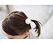 Coobbar 12 Colors 3.5cm Solid Fur Ball Safety Hair Clip Handmade Hair Accessories for Baby Girls Christmas Gift (Hair rope)