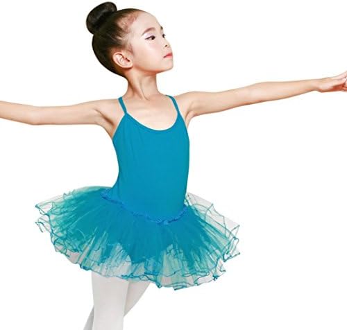 Nevera Baby Leotards Dress,Toddler Girls Ballet Tutu Dress Gymnastics Strap Back Cross Dress
