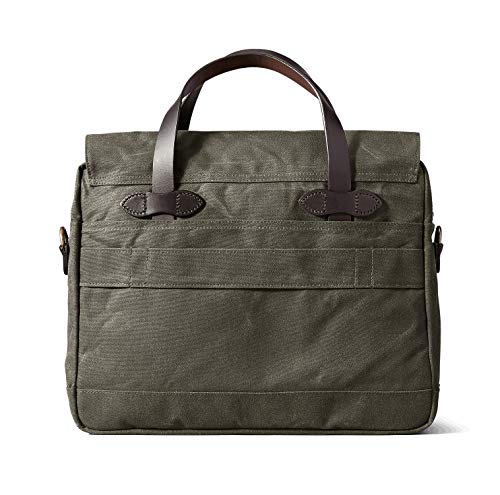 FiLSON 24-Hour Tin Cloth Briefcase - Otter Green