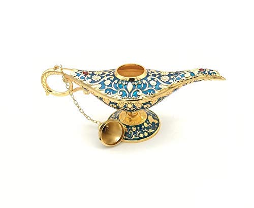Thyggzjbs T.s Perfect Festival Gift Legend Aladdin Magic Genie Lamps Incense Burners