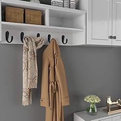 IBosins 15PCS Coat Hooks Wall Mounted Single Prong