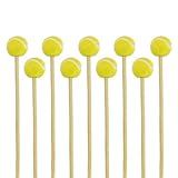 BambooMN Brand - Sports Ball End Bamboo Picks - 5.9