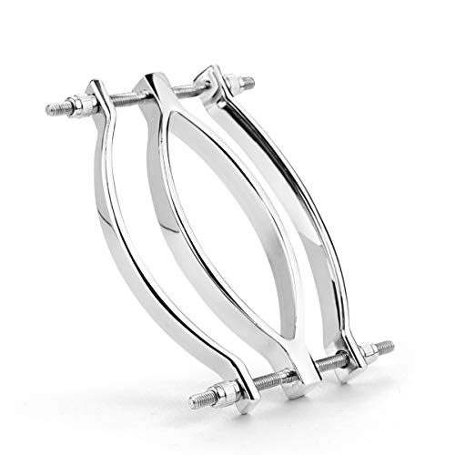 Stainless Steel Clitoral Clip Adjustable Pussy Clamp Sex Bondage Adult Torture Restraint Labia Clamps Slave Game Sm Erotic Toy