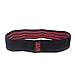 World of Fit Black Hip Resistance Band - Non-Slip Elastic Bands for Exercise - Workout Bands for Butt and Legs - Exercise Bands for Women/Men - Booty Bands Workout Equipment (L)