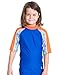 Tuga Boys Breaker S/S Rash Guard (UPF 50+), Fuego, 11/12 yrs