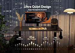 Claiks Standing Desk, Electric Height Adjustable
