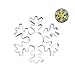 4.2 inches Winter Snowflake Cookie Cutter – Stainless Steel