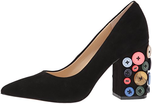 Katy Perry Women's The Anjelica Pump, Black, 8 Medium US