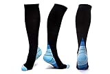 SUGIFT Compression Socks for Men & Women, Best Graduated Compression Socks For Running, Athletic Sports, Crossfit, Flight Travel - Suits Nurses, Edema, Diabetic, Varicose Veins, Maternity Pregnancy …