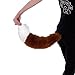 Pawstar Furry Fox Plush Mini Tail Adult Costume Cosplay