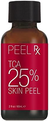 Tricholoroacetic Acid TCA 25% Peel 2 oz Deep Strength Peel Resurfacing Skin Texture, Wrinkles, Sagging Skin, and Hyperpigmentation