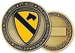 U.S. Army 1st Cavalry Division Challenge Coin